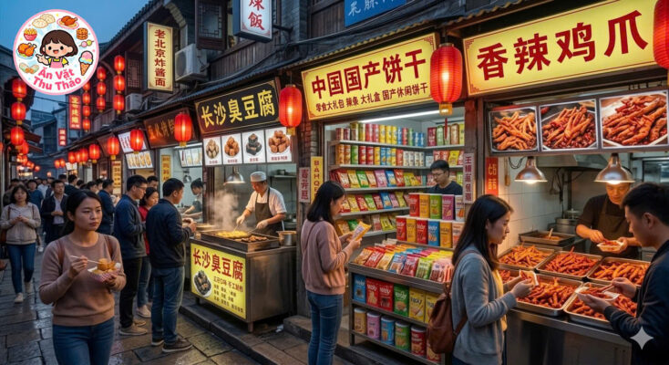 Các món đồ ăn vặt Trung Quốc được ưa chuộng
